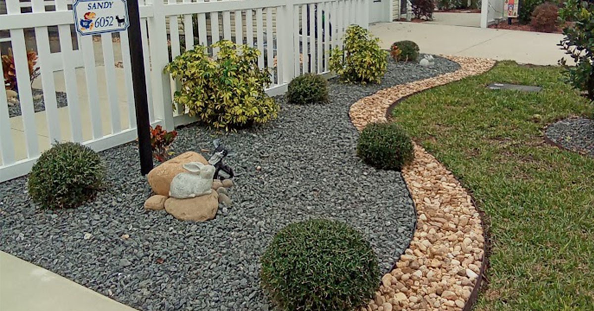 landscape renovation in The Villages
